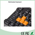 Califique un teclado de computadora atado con alambre del juego del precio bajo de la alta calidad (KB-1688M-G)